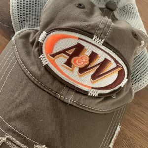 A&W beer root baseball hat - light wear!